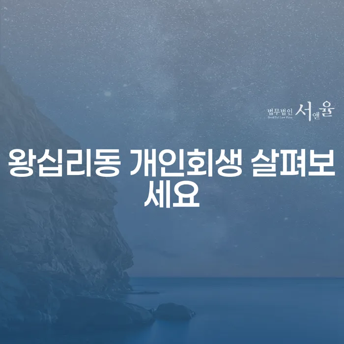 왕십리동 개인회생 살펴보세요