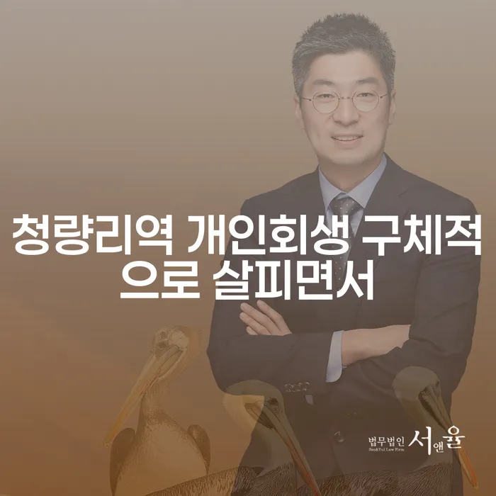 청량리역 개인회생 구체적으로 살피면서