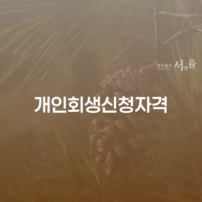 광장동 개인회생신청자격과 절차에 대한 완벽한 가이드