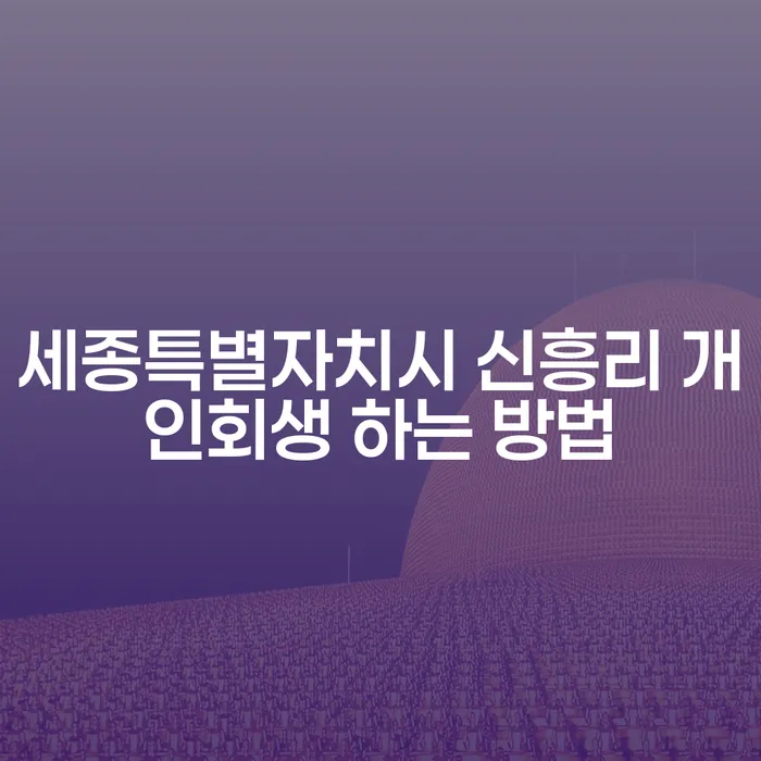 세종특별자치시 신흥리에서 개인회생을 어떻게 시작해야 할까요?