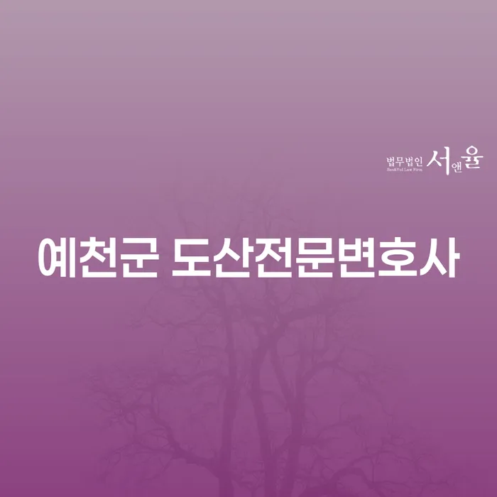 어떻게 예천군 도산전문변호사와 수원시 장안구 도산전문변호사가 당신을 도울 수 있을까요?